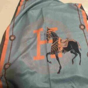 Cashmere Designer Shawl Hermes